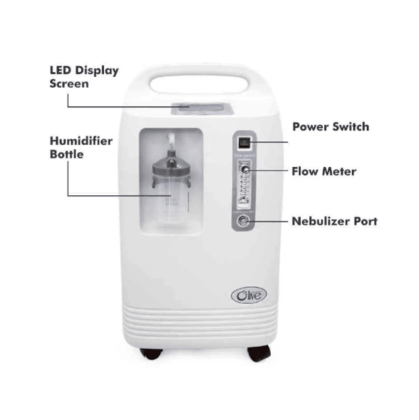 Concentrador de Oxígeno OLV-10S hasta 10 L/min - Imagen 3